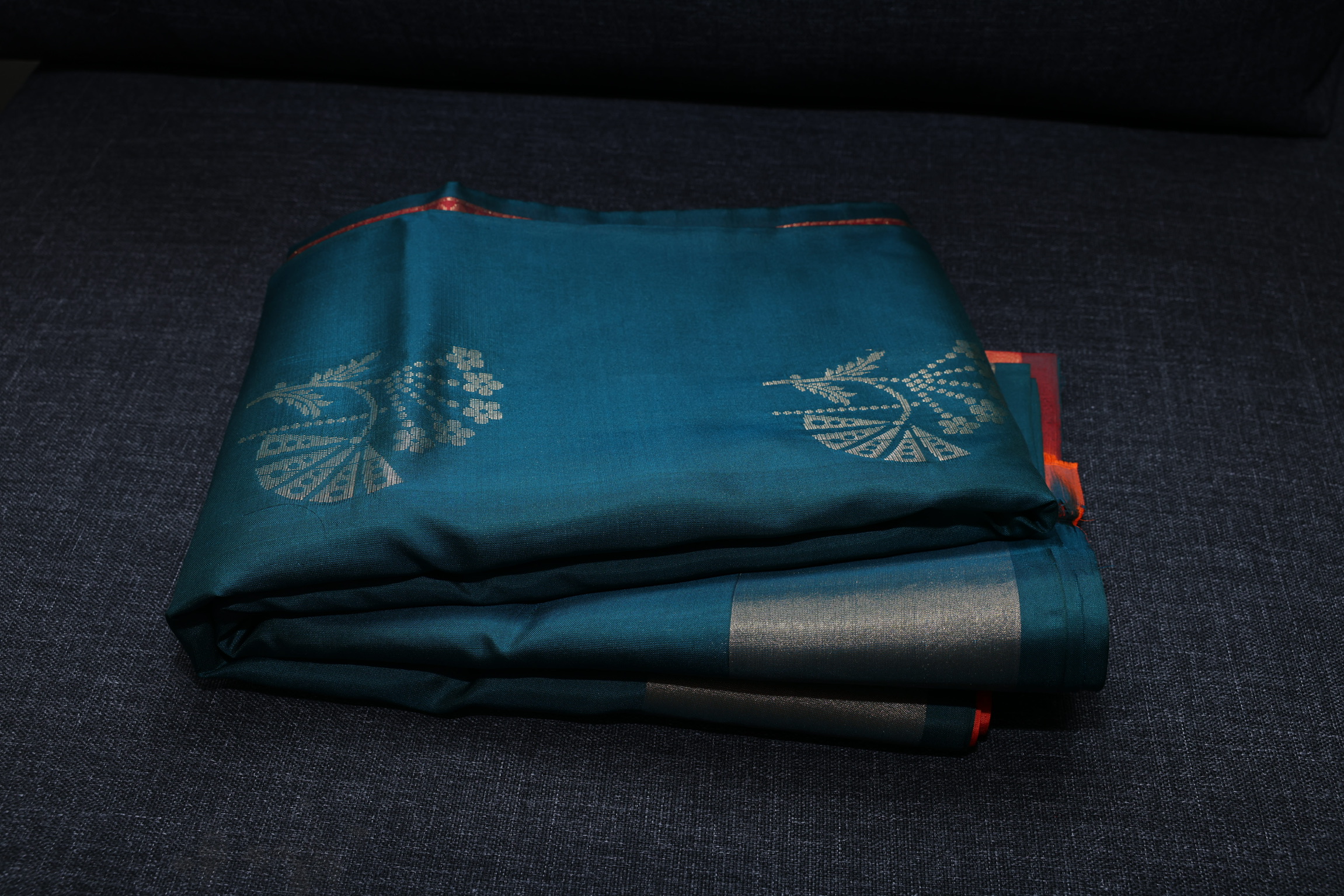 Blue Kanjivaram Saree